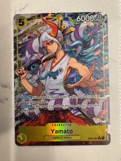 One Piece Heroine’s Edition Extra Booster Yamato EB03-057 Alt Art English NM - Image 1