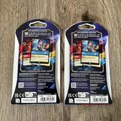 Disney Lorcana The First Chapter Sleeved Blister Booster Packs Sealed x2 Dif Art - Image 2