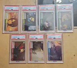 Psa 10 Weiss Schwarz Attack On Titan Final Season Full Set Of 7 RRR Simultaneous - Image 1