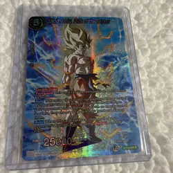 Dragon Ball Super Card Game Ss Son Goku Pride Of The Saipan’s Bt10 065 Sr - Image 1