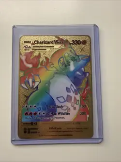 Charizard VMAX (Secret) 74/73 Champions Path Holo Pokemon Card - Image 1