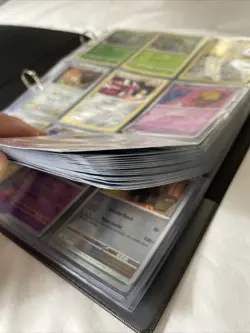 Book of Pokemon cards Holo Reverse Foils 20 Pages = 180 Cards - Image 1
