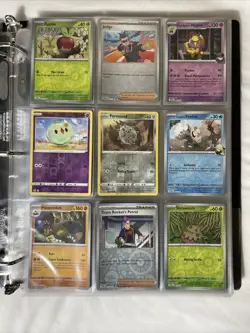 Book of Pokemon cards Holo Reverse Foils 20 Pages = 180 Cards - Image 5