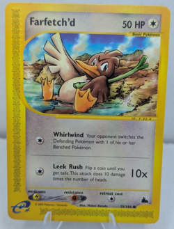 Farfetch'd 55/144 Skyridge Pokemon Card TCG - LP,NM - Image 1