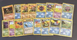 1st Ed Fossil Magmar, Horsea, and Other WOTC Pokemon Card Lot NM - Image 1