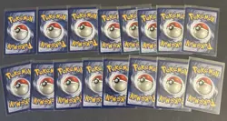1st Ed Fossil Magmar, Horsea, and Other WOTC Pokemon Card Lot NM - Image 2