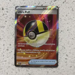 Ultra Ball 264/217 Ultra Rare Ascended Heroes Pokemon TCG Card NM Pack Fresh - Image 1