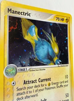Pokemon TCG Manectric 2003 EX Ruby & Sapphire 9/109 Reverse Holo-Great card - Image 4