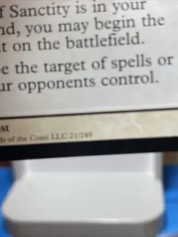 Leyline of Sanctity M11 Regular MTG TCG CARD - Image 3