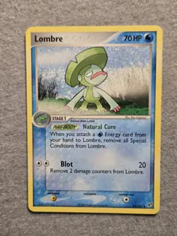 Lombre 34/107 Uncommon EX Deoxys Pokemon Card - Image 1