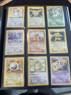 Complete Base Set 2 130/130 Vintage Master Pokemon Cards 2x Charizard PSA 4 READ - Image 5