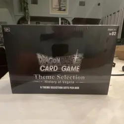 Dragon Ball Super Card Game Theme Selection History of Vegeta TS02 display - Image 1