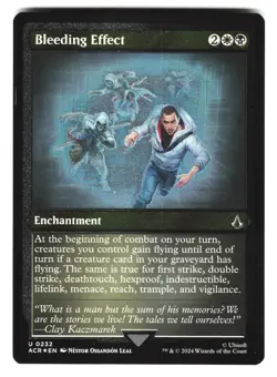 Bleeding Effect (Foil Etched) #232 (NM) (Foil) (U) (ACR) Magic MTG - Image 1