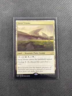 Magic The Gathering MTG - Savai Triome - Ikoria: Lair Of Behemoths - IKO - 097 - Image 1