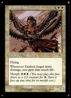 MTG Exalted Angel - Onslaught Rare | NM - Image 1