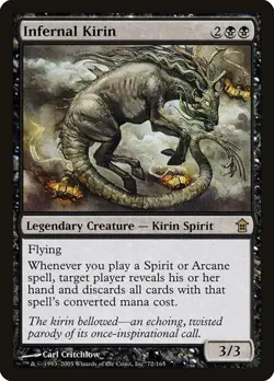 Infernal Kirin Saviors of Kamigawa HP MTG - Image 1