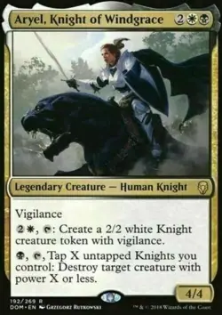 Aryel, Knight of Windgrace ~ Dominaria - Image 1