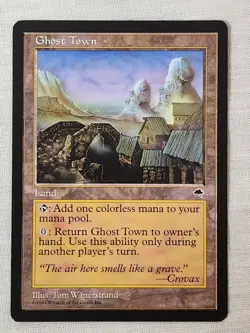 NM Ghost Town Tempest Mtg Magic the Gathering - Image 1