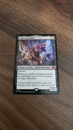 MTG Super Shredder Teenage Mutant Ninja Turtles Regular M 0083 - Image 1