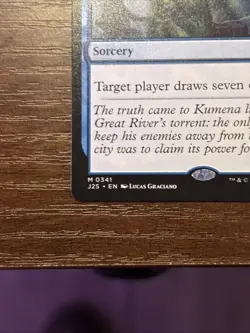 Overflowing Insight 0341 Non Foil Mythic Foundations Jumpstart MTG Near Mint - Image 2