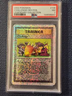 2002 Pokemon Legendary #106 Challenge! REV FOIL - Image 1