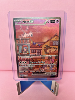 2023-25 Pokemon SV Black Star Promos SVP EN Mew ex #053 MINT 151 UPC PROMO CLEAN - Image 1