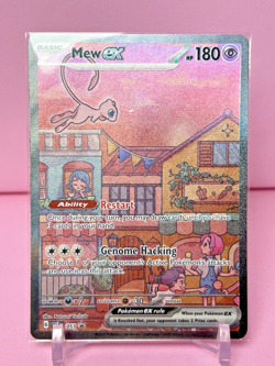 2023-25 Pokemon SV Black Star Promos SVP EN Mew ex #053 MINT 151 UPC PROMO CLEAN - Image 3