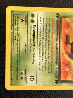 Pokemon TCG Dark Gloom 1st Edition 36/82 Team Rocket WOTC - Image 3