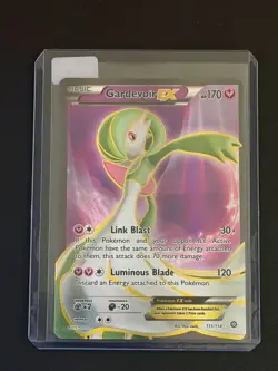 Gardevoir EX Full Art 111/114 Pokemon XY Steam Siege Holo Ultra Rare 2016 - Image 3