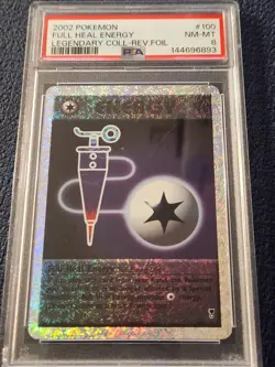 2002 Pokemon Legendary #100 Full Heal Energy REV FOIL - Image 1