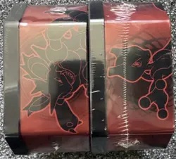 2 x Pokemon TCG Destined Rivals Team Rocket Tins Persian & Nidoking New & Sealed - Image 2