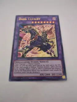 Dark Cavalry DUPO-EN002 Ultra Rare 1st Edition Near Mint Yugioh - Image 2