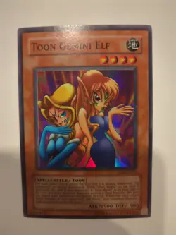 Toon Gemini Elf DL6-EN001 Duelist League Promo Super Rare LP - Image 1