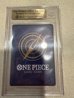BGS 9.5 ONE PIECE OP13- #004 SHANKS 3RD ANNIVERSARY-GOLD SP JP - Image 3