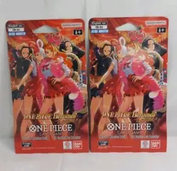 ONE PIECE Heroines EB-03 Lot x2 Sleeved Booster pack English Unopened In-hand - Image 1