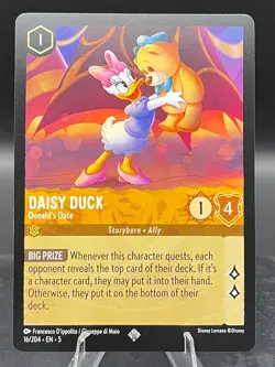 Disney Lorcana-Shimmering Skies-Daisy Duck - Donald’s Date-#16-Regular - Image 3