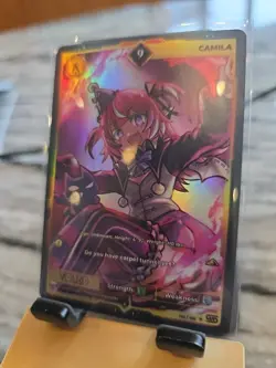 Camila 9 Holo First (1st) Edition Awakened Worlds Card GamerSupps VCard 134/250 - Image 2