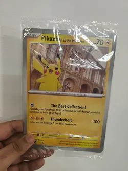 🔥Pokemon TCG Promo Oversized Card - Pikachu At The Museum (sealed) 🔥 - Image 1