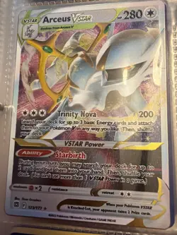 Arceus VSTAR - (Metal Card) 123/172 Miscellaneous Cards & Products Holo - Image 1
