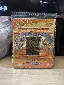 KAYOU Naruto Cards Box Anime Figure Card Booster Pack Sasuke Collection - Image 1