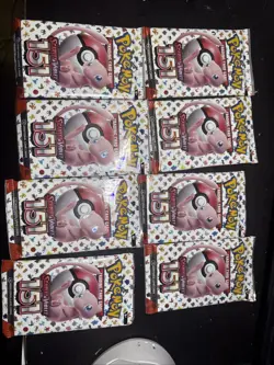 (8) Pokemon Scarlet And Violet 151 Factory Sealed 10 Card Booster Packs - Image 1