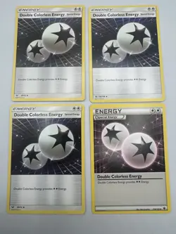 x4 Double Colorless Energy Cards Pokemon TCG - Image 1