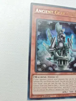 Ancient Gear Statue yu-gi-oh card MZTM-EN045 - Image 1
