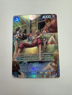 One Piece OP01073 Donquixote Doflamingo Special Alt Art English Card - Image 1