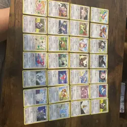 Free Shipping! Big Pokemon Lot x60 Basic Type Cards - Image 1