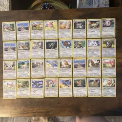 Free Shipping! Big Pokemon Lot x60 Basic Type Cards - Image 2