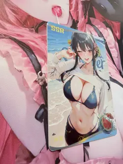 Yor Forger SSR Card Femme Fatale Goddess Story Waifu Spicy Spy x Family Foil - Image 2