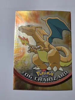 Charizard #06 1999 Topps Pokemon Card Series 1 TV Animation - Image 1