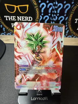 Kefla SR FB02-013 Secret Rare Alternate Art Dragon Ball Fusion World Card Eng - Image 1
