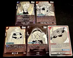 Dragon Ball Super - Manga Booster (5) Holo Cards - Pack Fresh - Eng/JP Blend - Image 1